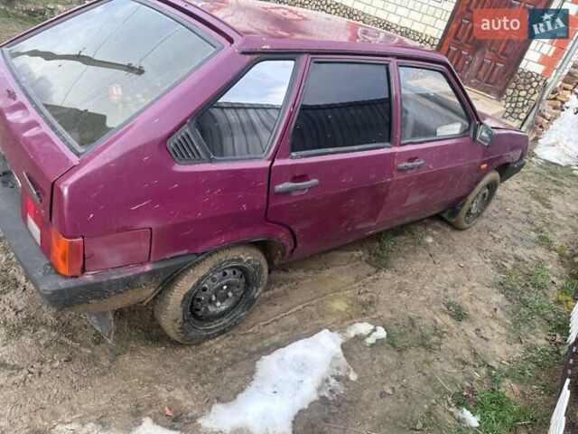 Червоний ВАЗ 2109, об'ємом двигуна 1.5 л та пробігом 250 тис. км за 650 $, фото 1 на Automoto.ua