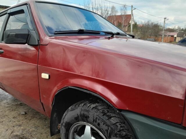 Красный ВАЗ 2109, объемом двигателя 1.5 л и пробегом 250 тыс. км за 1000 $, фото 7 на Automoto.ua