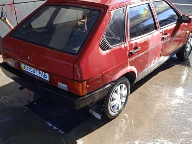 Червоний ВАЗ 2109, об'ємом двигуна 1 л та пробігом 300 тис. км за 597 $, фото 4 на Automoto.ua