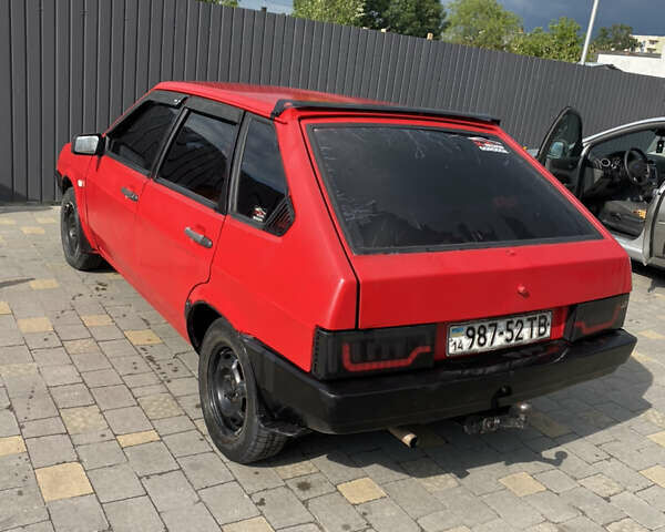 Красный ВАЗ 2109, объемом двигателя 1.3 л и пробегом 200 тыс. км за 1100 $, фото 7 на Automoto.ua