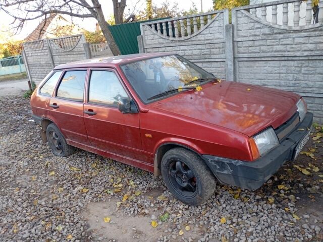 Красный ВАЗ 2109, объемом двигателя 0 л и пробегом 1 тыс. км за 715 $, фото 1 на Automoto.ua
