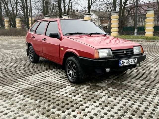 Красный ВАЗ 2109, объемом двигателя 1.3 л и пробегом 93 тыс. км за 1250 $, фото 2 на Automoto.ua