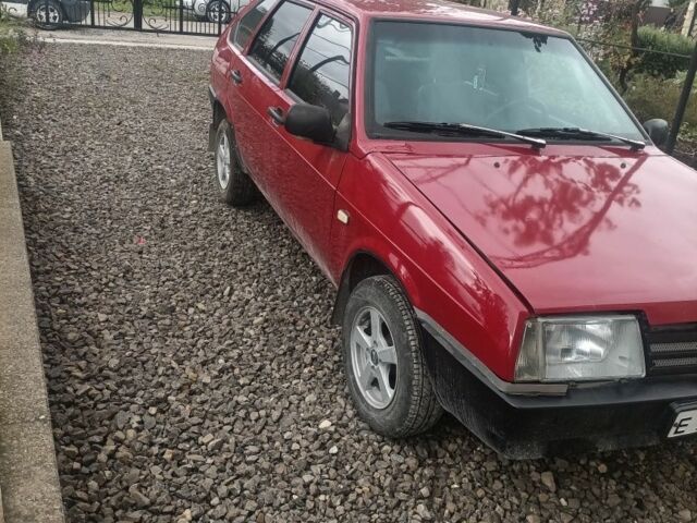 Красный ВАЗ 2109, объемом двигателя 1.5 л и пробегом 71 тыс. км за 1300 $, фото 5 на Automoto.ua