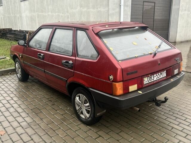 Красный ВАЗ 2109, объемом двигателя 1.3 л и пробегом 68 тыс. км за 550 $, фото 3 на Automoto.ua