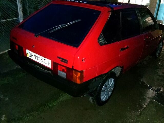 Красный ВАЗ 2109, объемом двигателя 1.5 л и пробегом 0 тыс. км за 940 $, фото 1 на Automoto.ua