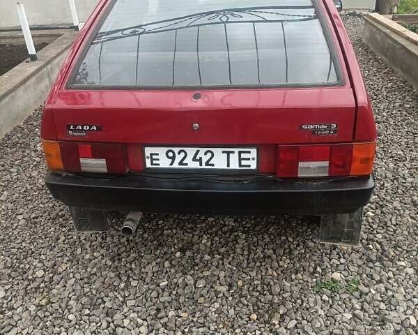 Красный ВАЗ 2109, объемом двигателя 1.5 л и пробегом 71 тыс. км за 1300 $, фото 2 на Automoto.ua