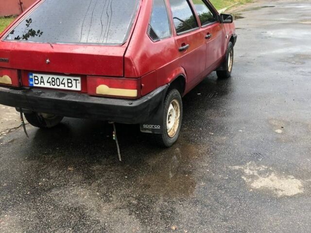 Червоний ВАЗ 2109, об'ємом двигуна 1.5 л та пробігом 160 тис. км за 474 $, фото 3 на Automoto.ua