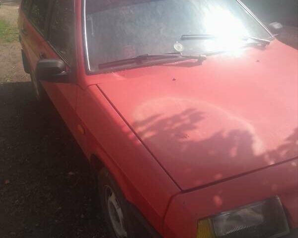 Красный ВАЗ 2109, объемом двигателя 1.3 л и пробегом 89 тыс. км за 700 $, фото 5 на Automoto.ua