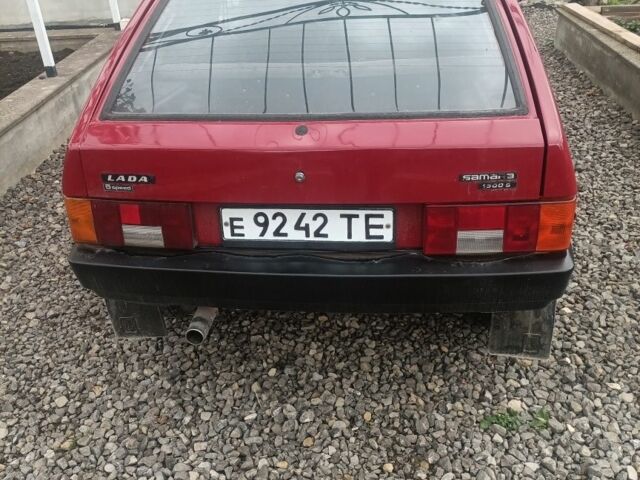 Красный ВАЗ 2109, объемом двигателя 1.5 л и пробегом 71 тыс. км за 1300 $, фото 3 на Automoto.ua