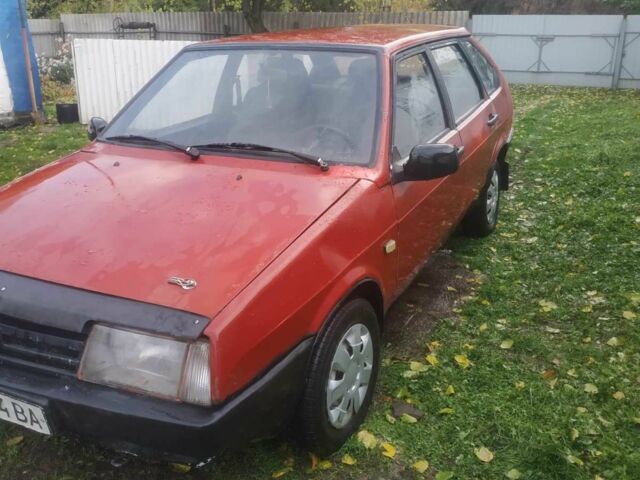 Красный ВАЗ 2109, объемом двигателя 1.3 л и пробегом 2 тыс. км за 523 $, фото 5 на Automoto.ua