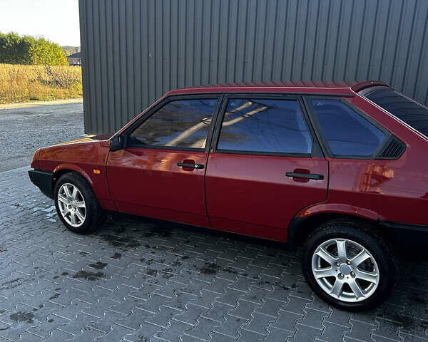 Красный ВАЗ 2109, объемом двигателя 1.29 л и пробегом 101 тыс. км за 1600 $, фото 1 на Automoto.ua