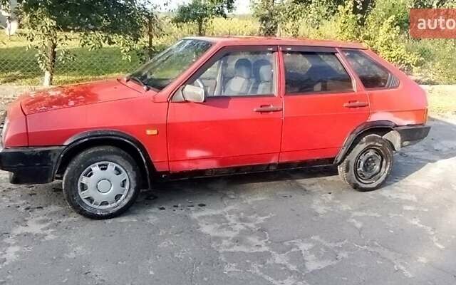 Красный ВАЗ 2109, объемом двигателя 1.29 л и пробегом 568 тыс. км за 600 $, фото 11 на Automoto.ua