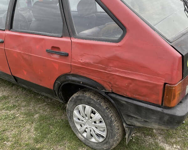 Червоний ВАЗ 2109, об'ємом двигуна 1.5 л та пробігом 85 тис. км за 1085 $, фото 4 на Automoto.ua