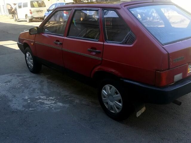 Червоний ВАЗ 2109, об'ємом двигуна 1.3 л та пробігом 225 тис. км за 800 $, фото 3 на Automoto.ua