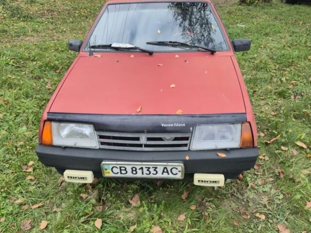 Красный ВАЗ 2109, объемом двигателя 1.5 л и пробегом 120 тыс. км за 700 $, фото 3 на Automoto.ua