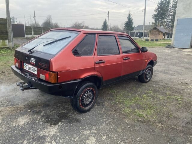 Червоний ВАЗ 2109, об'ємом двигуна 1.3 л та пробігом 350 тис. км за 399 $, фото 5 на Automoto.ua