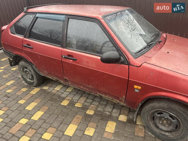 Червоний ВАЗ 2109, об'ємом двигуна 1.29 л та пробігом 250 тис. км за 500 $, фото 1 на Automoto.ua