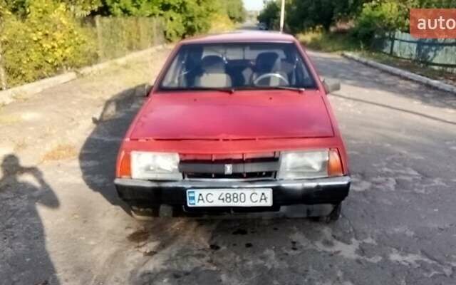 Красный ВАЗ 2109, объемом двигателя 1.29 л и пробегом 568 тыс. км за 600 $, фото 12 на Automoto.ua