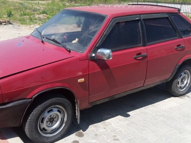 Красный ВАЗ 2109, объемом двигателя 0 л и пробегом 2 тыс. км за 1100 $, фото 3 на Automoto.ua