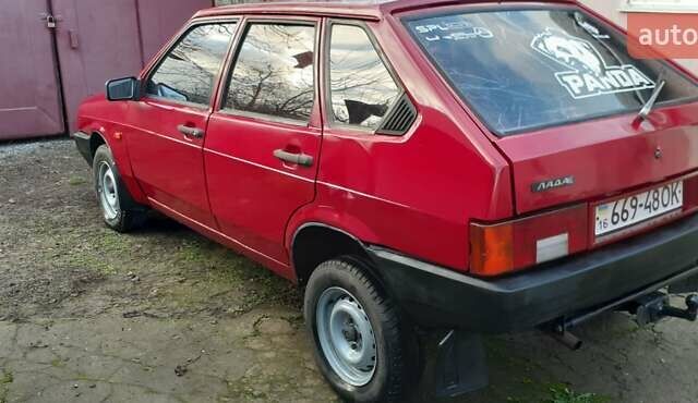 Красный ВАЗ 2109, объемом двигателя 1.3 л и пробегом 77 тыс. км за 1450 $, фото 4 на Automoto.ua