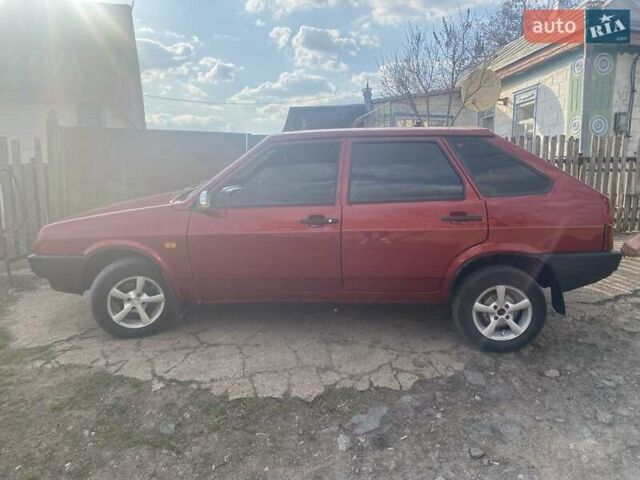 Красный ВАЗ 2109, объемом двигателя 1.3 л и пробегом 110 тыс. км за 2100 $, фото 7 на Automoto.ua