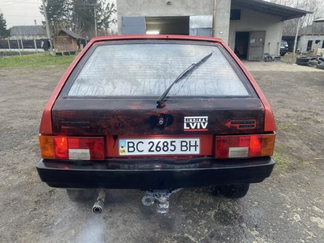 Червоний ВАЗ 2109, об'ємом двигуна 1.3 л та пробігом 350 тис. км за 399 $, фото 7 на Automoto.ua