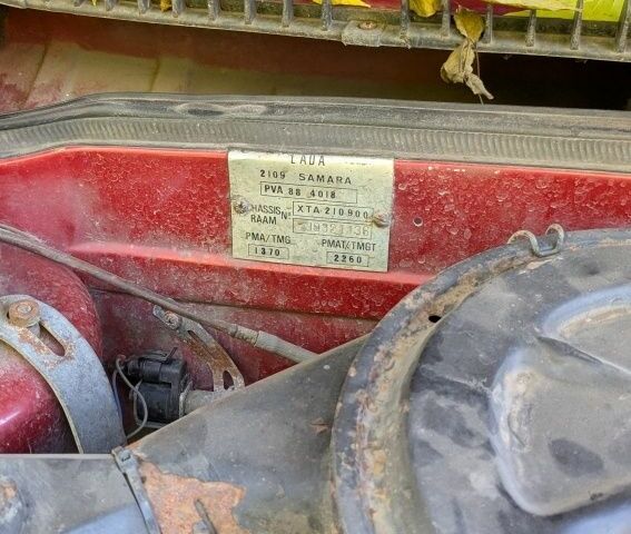 Красный ВАЗ 2109, объемом двигателя 1.3 л и пробегом 60 тыс. км за 657 $, фото 9 на Automoto.ua