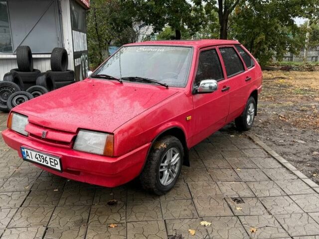 Красный ВАЗ 2109, объемом двигателя 1.3 л и пробегом 200 тыс. км за 1100 $, фото 3 на Automoto.ua