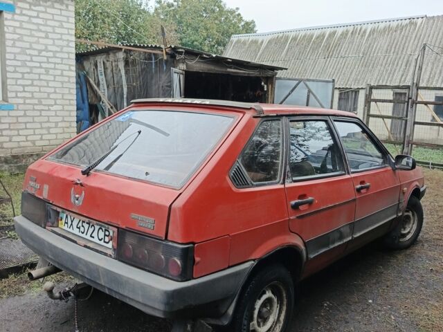 Червоний ВАЗ 2109, об'ємом двигуна 1.3 л та пробігом 100 тис. км за 900 $, фото 3 на Automoto.ua