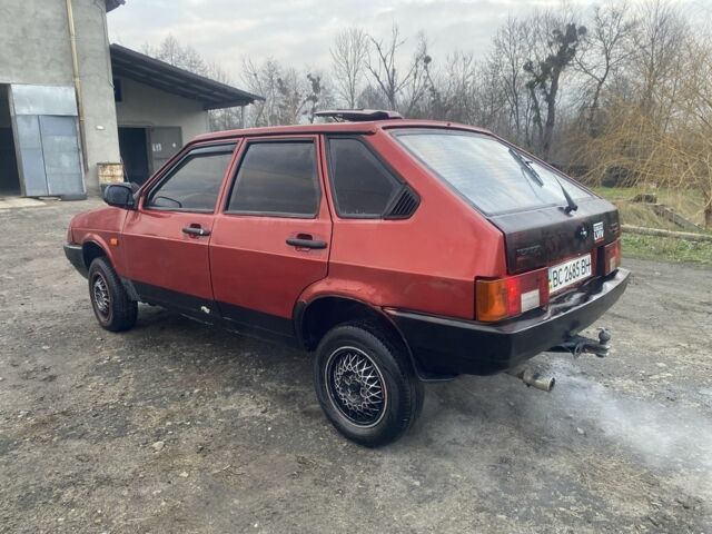 Червоний ВАЗ 2109, об'ємом двигуна 1.3 л та пробігом 350 тис. км за 399 $, фото 8 на Automoto.ua