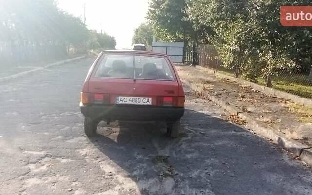 Красный ВАЗ 2109, объемом двигателя 1.29 л и пробегом 568 тыс. км за 600 $, фото 10 на Automoto.ua