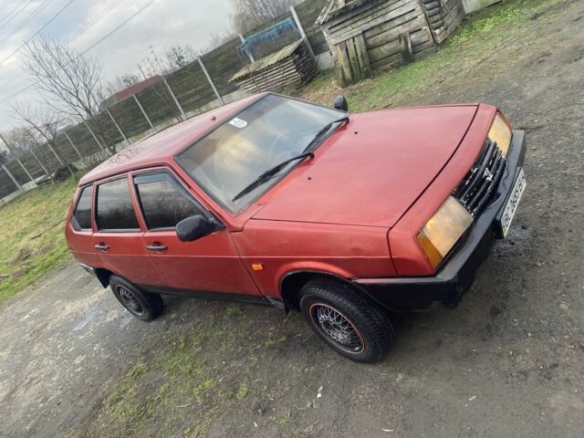 Червоний ВАЗ 2109, об'ємом двигуна 1.3 л та пробігом 350 тис. км за 399 $, фото 3 на Automoto.ua