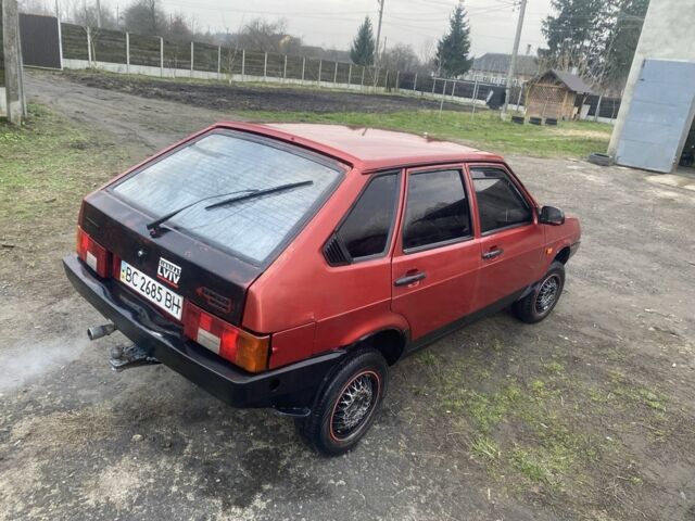 Червоний ВАЗ 2109, об'ємом двигуна 1.3 л та пробігом 350 тис. км за 399 $, фото 6 на Automoto.ua