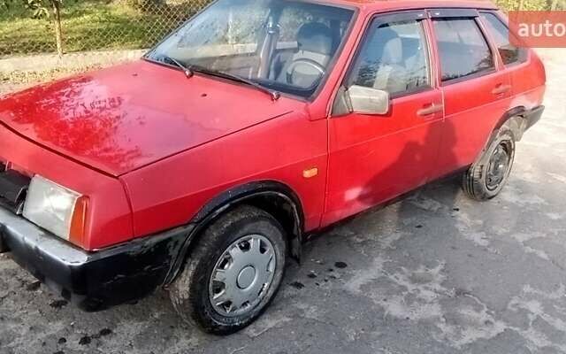 Красный ВАЗ 2109, объемом двигателя 1.29 л и пробегом 568 тыс. км за 600 $, фото 8 на Automoto.ua