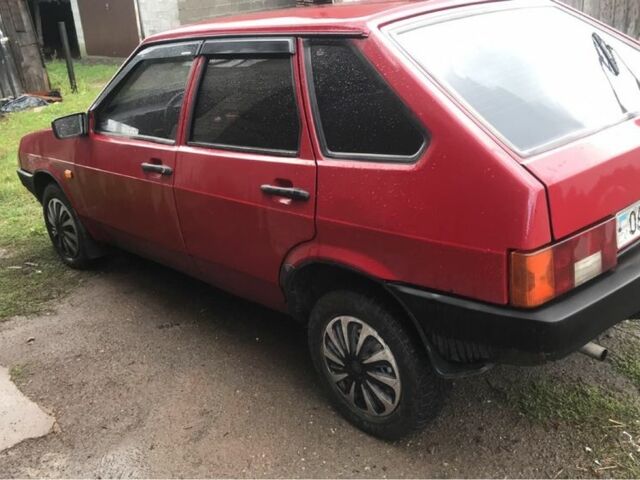 Красный ВАЗ 2109, объемом двигателя 0 л и пробегом 1 тыс. км за 1400 $, фото 3 на Automoto.ua