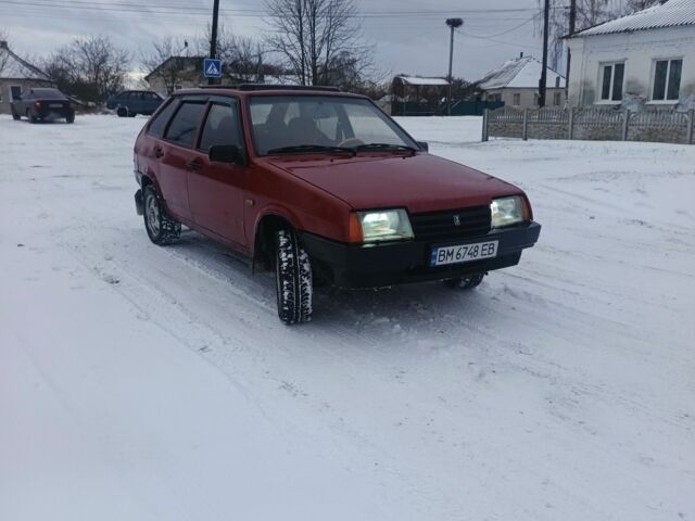 Красный ВАЗ 2109, объемом двигателя 1.3 л и пробегом 1 тыс. км за 1023 $, фото 8 на Automoto.ua
