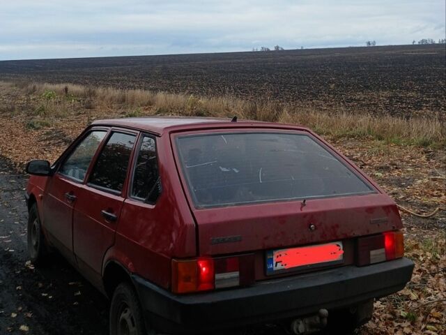 Красный ВАЗ 2109, объемом двигателя 0 л и пробегом 80 тыс. км за 667 $, фото 1 на Automoto.ua