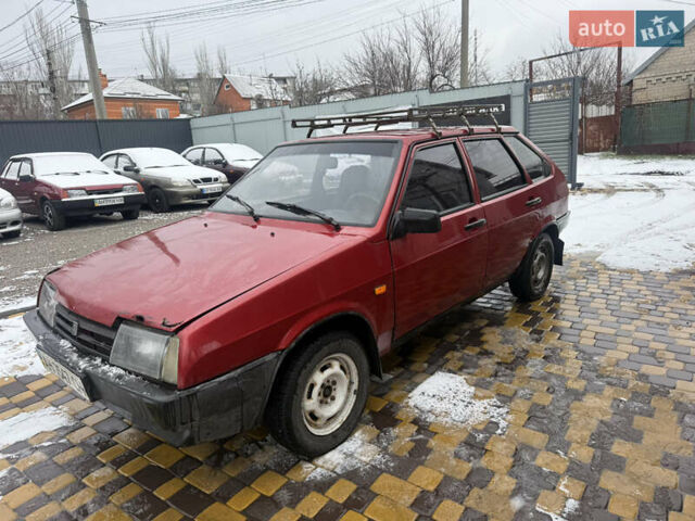 Червоний ВАЗ 2109, об'ємом двигуна 1.29 л та пробігом 200 тис. км за 750 $, фото 3 на Automoto.ua