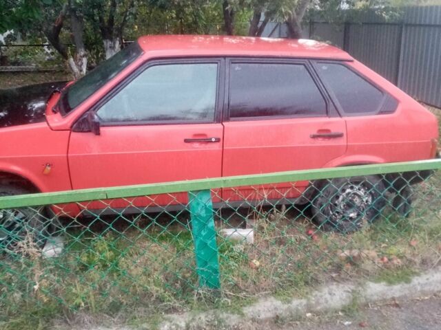 Красный ВАЗ 2109, объемом двигателя 1.5 л и пробегом 2 тыс. км за 485 $, фото 4 на Automoto.ua