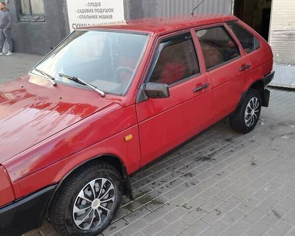 Красный ВАЗ 2109, объемом двигателя 1.3 л и пробегом 300 тыс. км за 1100 $, фото 7 на Automoto.ua