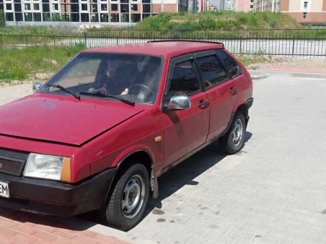 Красный ВАЗ 2109, объемом двигателя 0 л и пробегом 2 тыс. км за 1100 $, фото 1 на Automoto.ua
