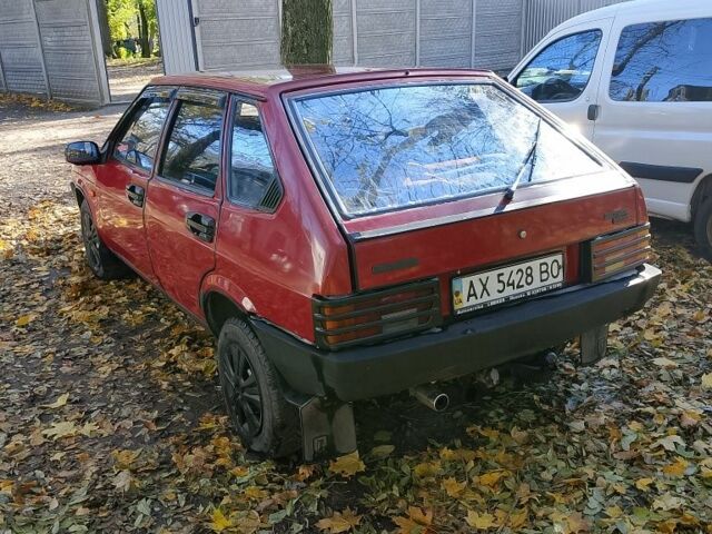 Красный ВАЗ 2109, объемом двигателя 1.3 л и пробегом 219 тыс. км за 834 $, фото 1 на Automoto.ua