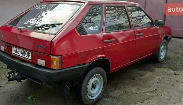 Красный ВАЗ 2109, объемом двигателя 1.3 л и пробегом 77 тыс. км за 1450 $, фото 6 на Automoto.ua