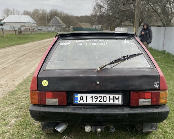 Красный ВАЗ 2109, объемом двигателя 1.5 л и пробегом 85 тыс. км за 875 $, фото 2 на Automoto.ua