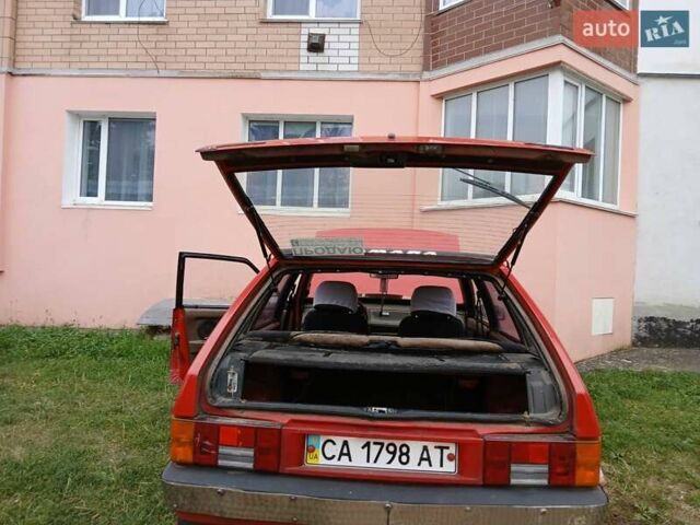 Красный ВАЗ 2109, объемом двигателя 1.3 л и пробегом 96 тыс. км за 1300 $, фото 1 на Automoto.ua