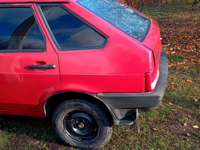 Красный ВАЗ 2109, объемом двигателя 1.5 л и пробегом 250 тыс. км за 1200 $, фото 8 на Automoto.ua