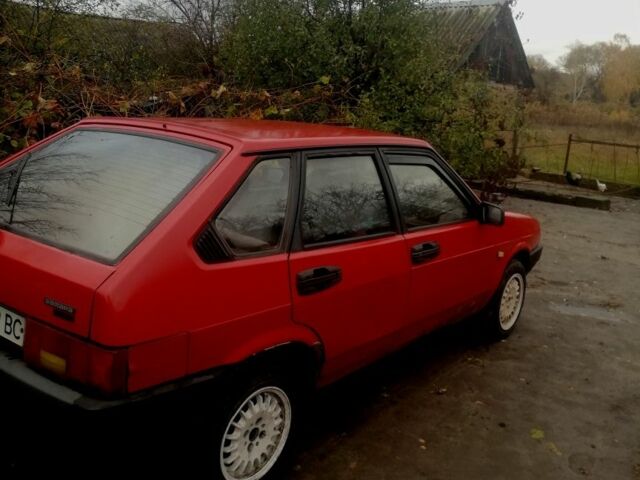 Червоний ВАЗ 2109, об'ємом двигуна 0 л та пробігом 123 тис. км за 850 $, фото 1 на Automoto.ua