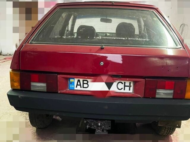 Красный ВАЗ 2109, объемом двигателя 1.3 л и пробегом 63 тыс. км за 1500 $, фото 5 на Automoto.ua