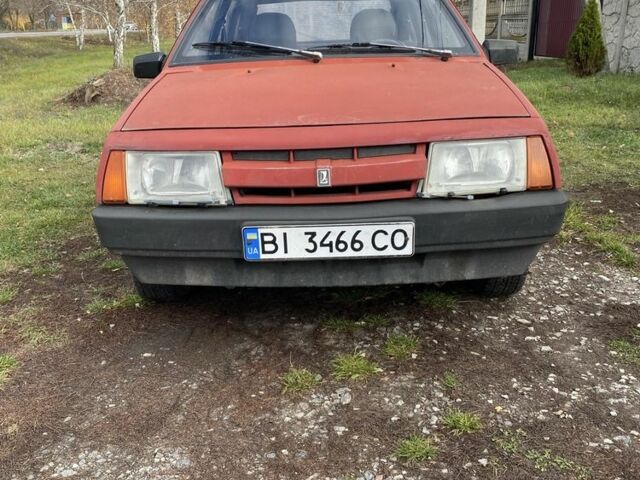 Красный ВАЗ 2109, объемом двигателя 1.5 л и пробегом 50 тыс. км за 600 $, фото 3 на Automoto.ua