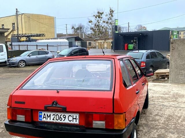 Красный ВАЗ 2109, объемом двигателя 1.3 л и пробегом 220 тыс. км за 750 $, фото 3 на Automoto.ua